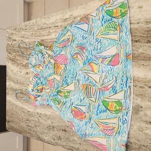 Lilly Pulitzer Dress Sz 2 You Gotta Regatta